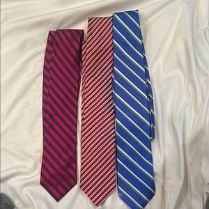 Geoffrey Beene Vibrant Striped Tie Set